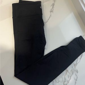 Lulu lemon black leggings